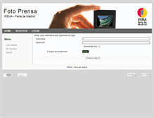 Tablet Screenshot of fotoprensa.ifema.es